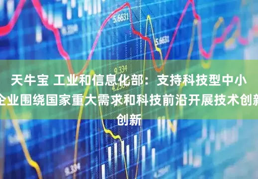 天牛宝 工业和信息化部：支持科技型中小企业围绕国家重大需求和科技前沿开展技术创新